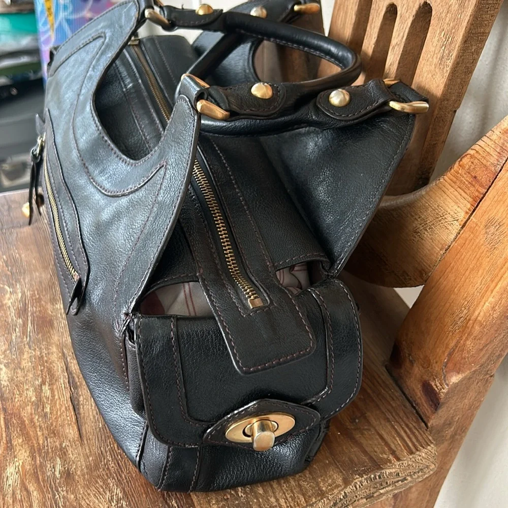 COPY - BCBG HANDBAG faux leather Brown